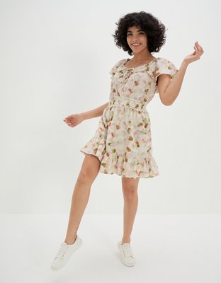 Aerie Ruffle Mini Dress