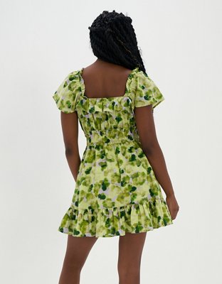 Aerie Ruffle Mini Dress