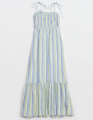 Aerie Button Front Maxi Dress
