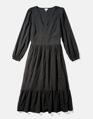 Aerie Tiered Midi Dress