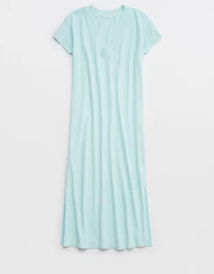 Aerie Extreme V Cover Up Midi Dress