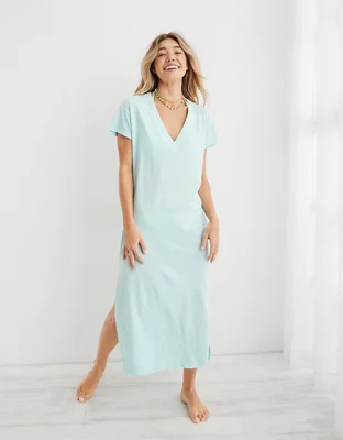 Aerie Extreme V Cover Up Midi Dress