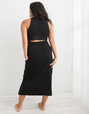 Aerie Open Back Midi Dress