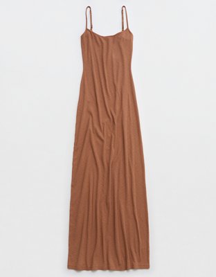 Aerie Real Soft Stretch Bodycon Maxi Dress
