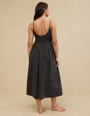 Aerie At The Barre Midi Dress