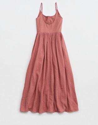 Aerie At The Barre Midi Dress