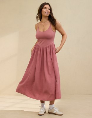 Aerie At The Barre Midi Dress