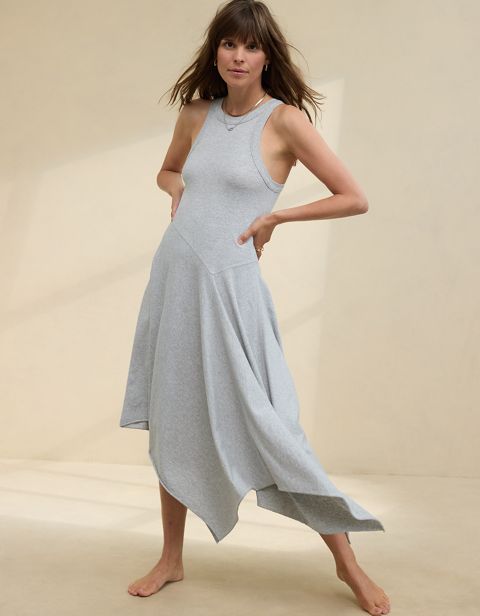 Женские платья Aerie Tank Asymmetric Midi Dress