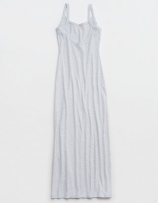 Aerie Low Back Knit Maxi Dress