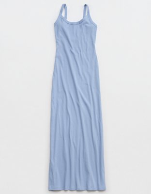 Aerie Low Back Knit Maxi Dress