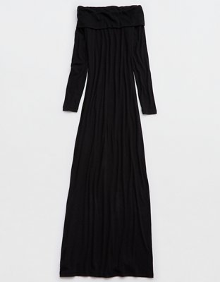 Robe longue à épaules dénudées Aerie