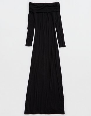 Robe longue à épaules dénudées Aerie