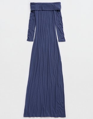 Robe longue à épaules dénudées Aerie