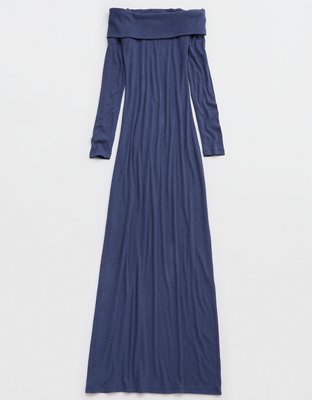Robe longue à épaules dénudées Aerie