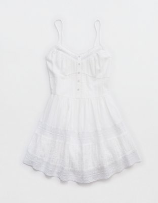 Aerie Button Up Mini Dress