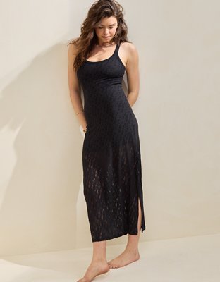 Aerie Vintage Lace Maxi Dress