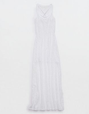 Aerie Vintage Lace Maxi Dress