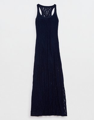 Aerie Vintage Lace Maxi Dress