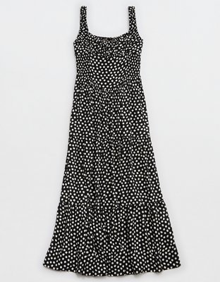 Aerie Polka Dot Maxi Dress