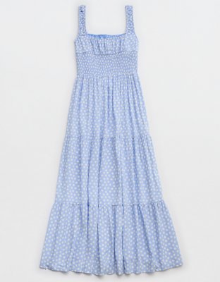 Aerie Polka Dot Maxi Dress