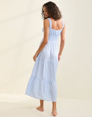 Aerie Polka Dot Maxi Dress
