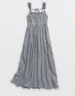 Aerie At The Barre Flutter Sleeve Dress