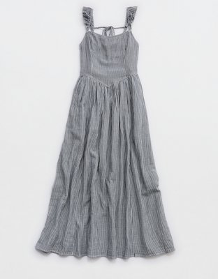 Aerie At The Barre Flutter Sleeve Dress