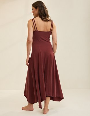Aerie Godet Maxi Dress