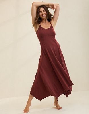 aerie ruffle maxi dress Aerie Ruffle Maxi Dress