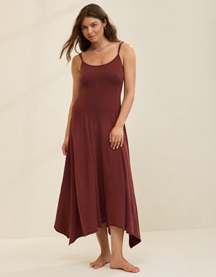 Aerie Godet Maxi Dress