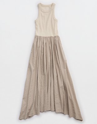 Aerie Ribbed At The Barre Dress