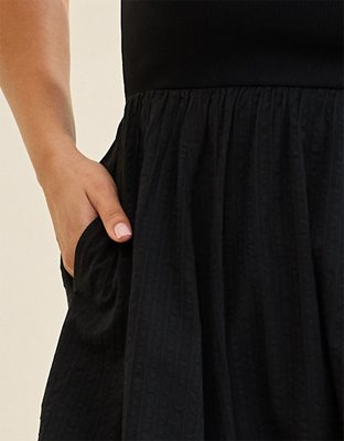 Aerie Ribbed At The Barre Dress