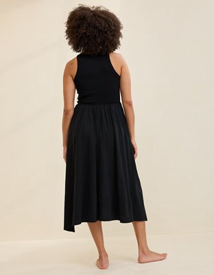 Aerie Ribbed At The Barre Dress