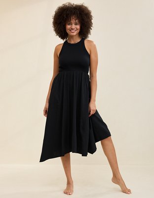 Aerie Ribbed At The Barre Dress