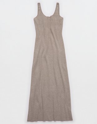 aerie low back knit maxi dress Trendsofkels on LTK