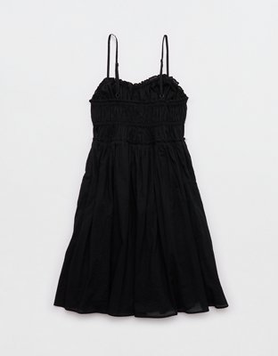 Aerie Tie Front Mini Dress