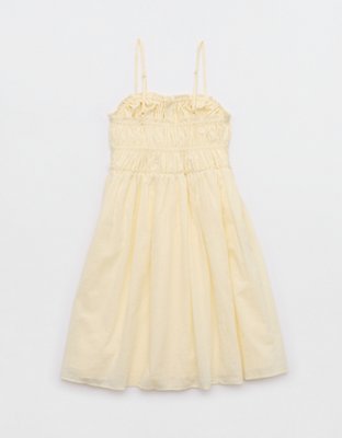 Aerie Tie Front Mini Dress