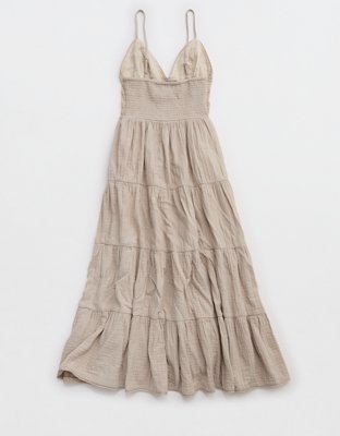 Aerie Lace Mix Midaxi Dress