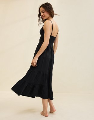 Aerie Lace Mix Midaxi Dress