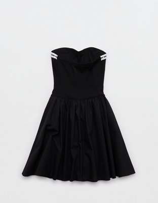 Aerie Strapless At The Barre Mini Dress