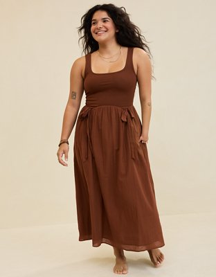 Aerie At The Barre Midi Dress | Aerie