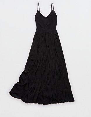 Aerie Satin At The Barre Dress