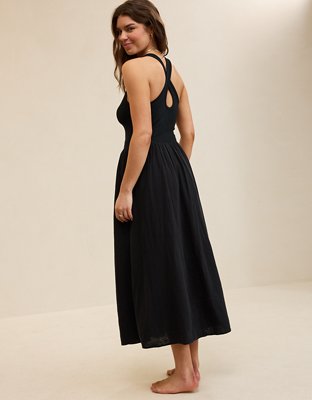 Aerie At The Barre Cross Back Dress