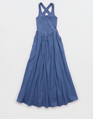 Aerie At The Barre Cross Back Dress