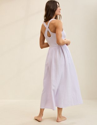 Aerie At The Barre Cross Back Dress