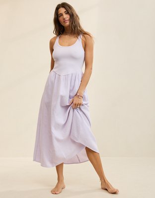 Aerie At The Barre Cross Back Dress