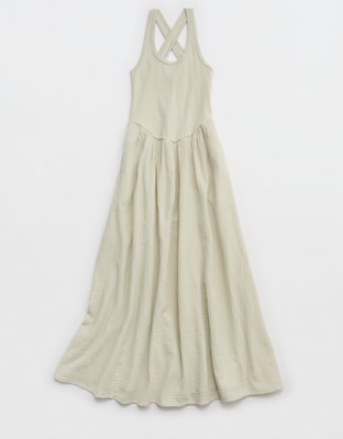 Aerie At The Barre Cross Back Dress