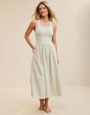 Robe American Eagle – Haut Licou, Taille 0, Motif Fleuri, Neuve Sans étiquette
