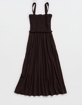 Aerie At The Barre Smocked Dress