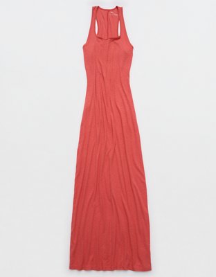 Aerie Real Soft Stretch Bodycon Maxi Dress